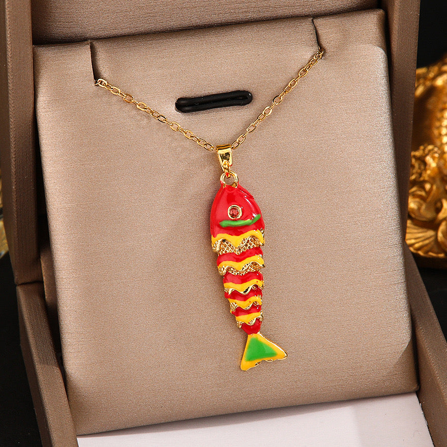 Ocean Baby! Fish Necklace