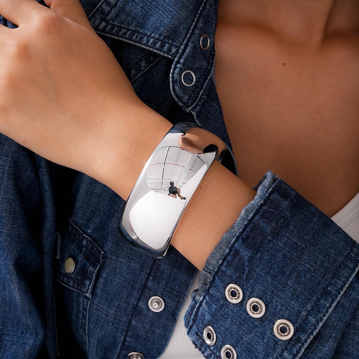 Main Character Silver Bangle